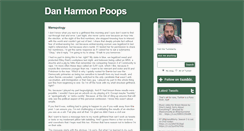 Desktop Screenshot of danharmon.tumblr.com