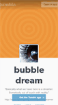 Mobile Screenshot of bubbledream.tumblr.com