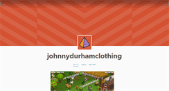 Desktop Screenshot of johnnydurhamclothing.tumblr.com