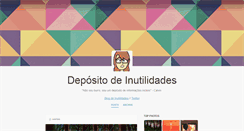 Desktop Screenshot of depositodeinutilidades.tumblr.com