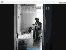 Tablet Screenshot of iamthemonalisa.tumblr.com
