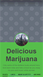 Mobile Screenshot of deliciousmarijuana.tumblr.com