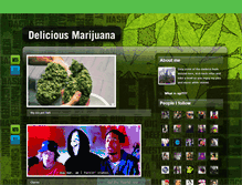 Tablet Screenshot of deliciousmarijuana.tumblr.com