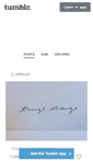 Mobile Screenshot of 2diefor.tumblr.com