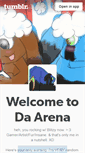 Mobile Screenshot of dabunnyarena.tumblr.com