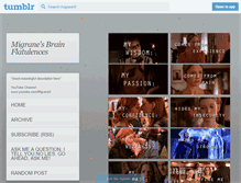 Tablet Screenshot of migrane0.tumblr.com