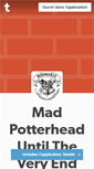 Mobile Screenshot of madpotterheaduntiltheveryend.tumblr.com