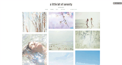 Desktop Screenshot of alittlebitofserenity.tumblr.com