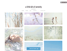 Tablet Screenshot of alittlebitofserenity.tumblr.com