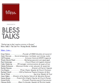 Tablet Screenshot of blesstalks.tumblr.com