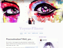 Tablet Screenshot of iamavoyeur.tumblr.com