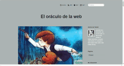 Desktop Screenshot of oraculoweb.tumblr.com