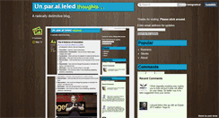 Desktop Screenshot of beingradical.tumblr.com