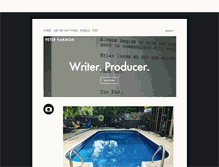 Tablet Screenshot of peterlharmon.tumblr.com