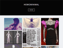 Tablet Screenshot of homominimal.tumblr.com