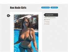 Tablet Screenshot of nonnudegirls.tumblr.com