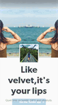 Mobile Screenshot of lipslikevelvet.tumblr.com