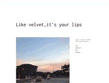 Tablet Screenshot of lipslikevelvet.tumblr.com