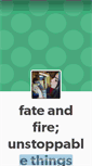 Mobile Screenshot of fateandfire.tumblr.com