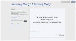 Desktop Screenshot of amusingmolly.tumblr.com