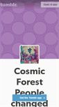 Mobile Screenshot of cosmicforestpeople.tumblr.com