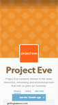 Mobile Screenshot of projecteve1.tumblr.com