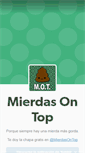 Mobile Screenshot of mierdasontop.tumblr.com