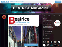 Tablet Screenshot of beatricemagazine.tumblr.com