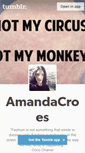 Mobile Screenshot of amandacroes.tumblr.com