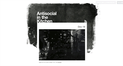 Desktop Screenshot of antisocialinthekitchen.tumblr.com