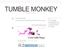 Tablet Screenshot of monkeymuck.tumblr.com