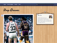 Tablet Screenshot of hoopdreams.tumblr.com
