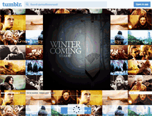 Tablet Screenshot of gameofthroneswall.tumblr.com