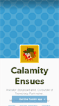 Mobile Screenshot of calamityensues.tumblr.com