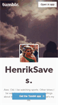 Mobile Screenshot of henriksaves.tumblr.com