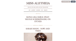 Desktop Screenshot of missaletheia.tumblr.com