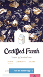 Mobile Screenshot of certifiedfresh.tumblr.com