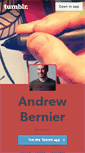 Mobile Screenshot of andrewbernier.tumblr.com