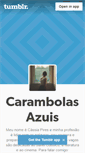 Mobile Screenshot of carambolasazuis.tumblr.com