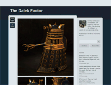 Tablet Screenshot of dalekfactor.tumblr.com