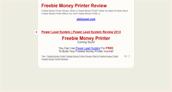Desktop Screenshot of freebiemoneyprinter.tumblr.com