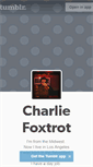 Mobile Screenshot of charliefoxtrot.tumblr.com