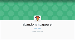 Desktop Screenshot of abandonshipapparel.tumblr.com