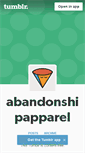 Mobile Screenshot of abandonshipapparel.tumblr.com