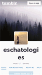 Mobile Screenshot of eschatologies.tumblr.com