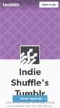 Mobile Screenshot of indieshuffle.tumblr.com