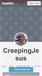 Mobile Screenshot of creepingjesus.tumblr.com
