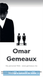 Mobile Screenshot of omar-gemeaux.tumblr.com