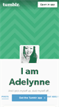 Mobile Screenshot of adelynne.tumblr.com