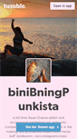Mobile Screenshot of binibningpunkista.tumblr.com